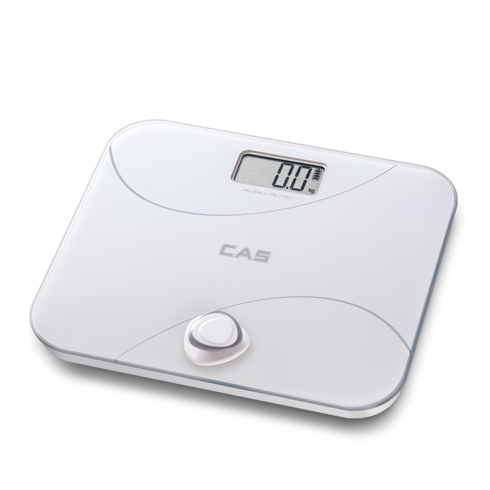 카스 CAS 초슬림 디지털 체중계 X32 건전지 없이 사용하는 저울