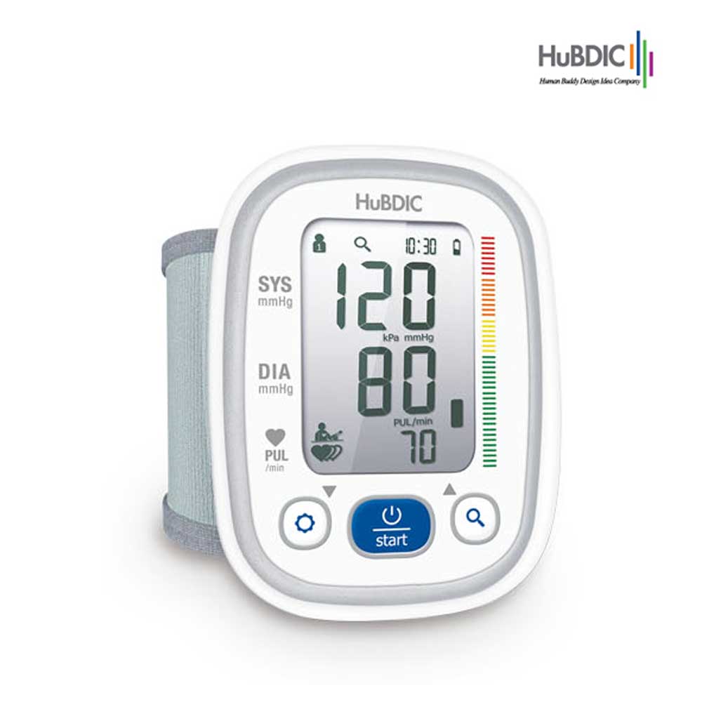휴비딕 손목형 자동 전자혈압계 HBP-600 부정맥측정
