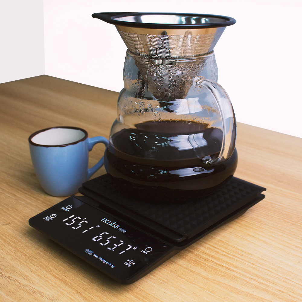 아쿠바 커피저울 CS-5010 0.1g 측정 1kg 전자저울